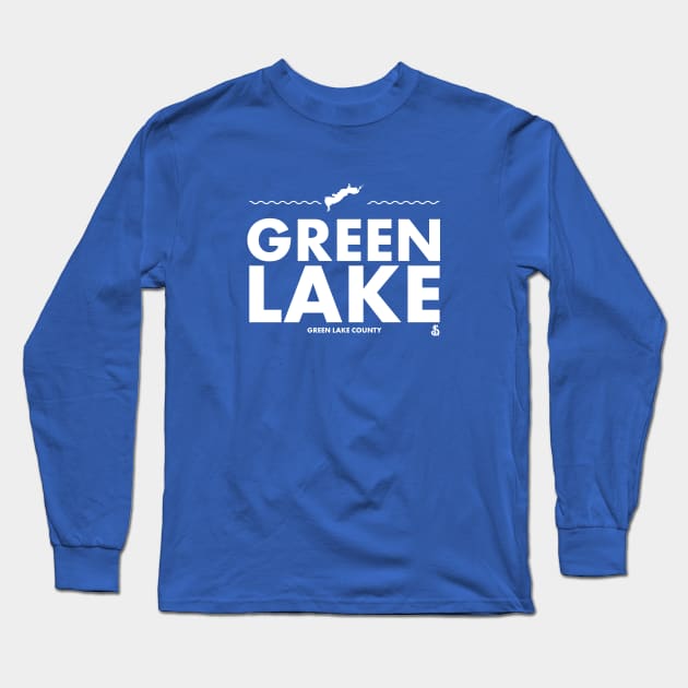 Green Lake County, Wisconsin - Green Lake Long Sleeve T-Shirt by LakesideGear